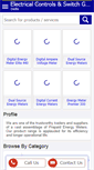 Mobile Screenshot of electricalcontrols.co.in